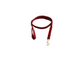 Dog Lead corduroy red 120cm