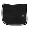 Saddle Pad corduroy dressage Black