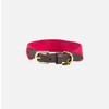 Dog collar Jacquard pink M/L 58cm