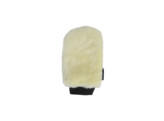 Sheepskin grooming glove naturel